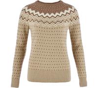 Fjall Raven - Wollpullover - Övik Knit Sweater W Fossil Suede Brown für Damen aus Wolle - Größe S - Beige Beige S