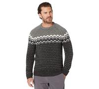 Fjallraven 81829-030-020 Övik Knit Sweater M Sweatshirt Herren Dark Grey-Grey Größe XXL