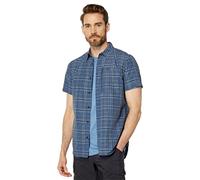 Fjallraven 82268-534-555 Abisko Hike Shirt SS M Shirt Herren Indigo Blue-Dark Navy Größe L