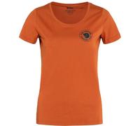Fjallraven 83513-243 1960 Logo T-Shirt W T-Shirt Damen Terracotta Brown Größe XXS