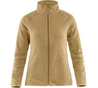 Fjallraven 83520-196 Övik Fleece Zip Sweater W Sweatshirt Damen Dune Beige Größe XL