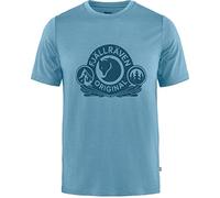 Fjallraven 84117-543 Abisko Wool Classic SS M T-Shirt Herren Dawn Blue Größe L
