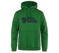 Fjällräven Herrenhoodie Logo Palm Grün S