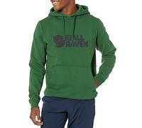 Fjällräven Herrenhoodie Logo Palm Grün M