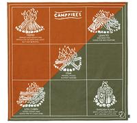 Fjallraven 84784-207-620 Campfire Bandana Bandana Unisex Sunset Orange-Green Größe OneSize
