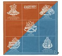 Fjallraven 84784-543-242 Campfire Bandana Bandana Unisex Dawn Blue-Desert Brown Größe OneSize