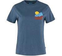 Fjallraven 84787-534 Nature T-Shirt W T-Shirt Damen Indigo Blue Größe XS