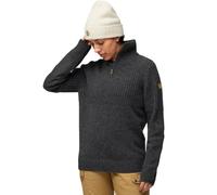 Fjallraven 86993-030 Övik Half Zip Knit W Sweatshirt Damen Dark Grey Größe M