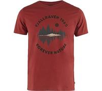 Fjallraven 87045 Forest Mirror T-Shirt M T-Shirt Mens Deep Red XS