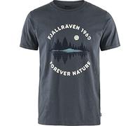 FJÄLLRÄVEN Herren T-Shirt "Forest Mirror", blau, Gr. M