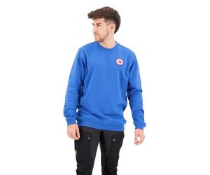 Fjallraven 87163-538 1960 Logo Badge Sweater M Sweatshirt Herren Alpine Blue Größe S