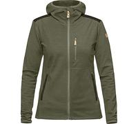 Fjallraven 89765 Keb Fleece Hoodie W Sweatshirt womens Laurel Green-Deep Forest L