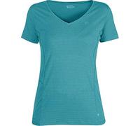 FJALLRAVEN Damen Abisko Cool T-Shirt W. Hemd, Lagune, XS