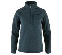 Fjallraven Damen Övik Fleece Half Zip Sweatshirt, Marineblau, XL EU