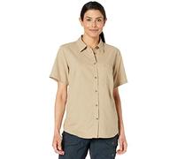 Fjällräven Övik Travel Kurzarmhemd Damen sand stone M 2021 Kurzarm Hemden