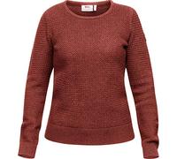 Fjallraven Damen Sweatshirt Övik Structure Sweater W, Terracotta Pink, M, 89775