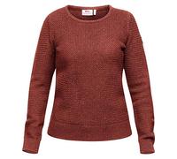Fjallraven Damen Sweatshirt Övik Structure Sweater W, Terracotta Pink, XXS, 89775