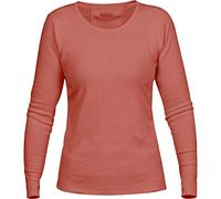 Fjallraven Damen T-Shirt Övik Long Sleeve Top W, Terracotta Pink, L, 89911