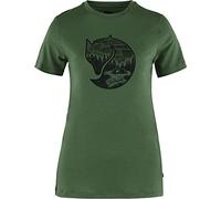 FJALLRAVEN F84118-621 Abisko Wool Fox SS W Spruce Green S