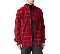 FJALLRAVEN F84132-345-560 Övik Comfort Flannel Shirt M Red Oak-Navy XL