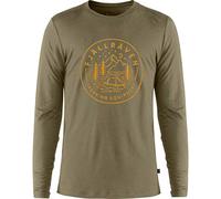 FJALLRAVEN F87000-622 Abisko Wool Tältplats LS M Light Olive M