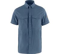 FJALLRAVEN F87939-520 Abisko Trekking Shirt SS M Uncle Blue S