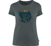 FJALLRAVEN F89849-042 Arctic Fox Print T-Shirt W Dusk XXS