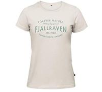FJALLRAVEN F89979-113 Est 1960 T-Shirt W Chalk White M
