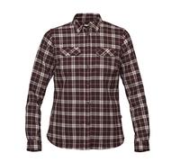 FJALLRAVEN Fjällglim Stretch Shirt Ls W - Damenhemd XXS Dark Garnet