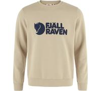 Fjällräven Pullover Logo Sweater – Herren – beige (Fossil) – Gr. M