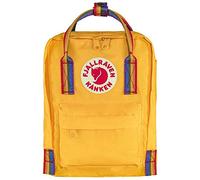 Fjallraven Fjallraven Fjällräven, F23621 Kånken Rainbow Mini , Rucksack, Warmes Gelb-Regenbogen-Muster, , Unisex-Erwachsener, 20x13x29cm