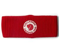 Fjällräven Gestricktes Stirnband 1960 Logo Headband 334 - True Red
