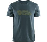 FJALLRAVEN Fjüllrüven Herren Fjüllrüven Logo T-shirt M T Shirt, Marineblau, M EU