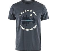 FJÄLLRÄVEN Herren T-Shirt "Forest Mirror", blau, Gr. XL