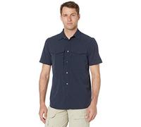 FJALLRAVEN Herren Abisko Trekking T Shirt mit kurzen Ärmeln, Dunkelblau, M EU