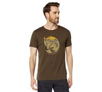 Fjallraven Herren Arctic Fox T-Shirt M, Dark Olive, S EU
