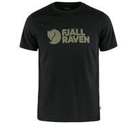 Fjällräven T-Shirt Logo – Herren, schwarz, Größe XS