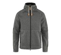 Fjallraven Herren Övik Fleece Hoodie M Sweatshirt, Dark Grey, XS EU