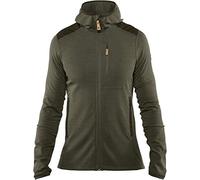 Fjallraven Herren Sweatshirt Keb Fleece Hoodie M, Laurel Green-Deep Forest, XS, 81878