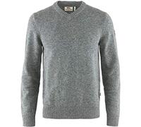 Fjallraven Herren Sweatshirt Övik V-Neck Sweater M, Grey, L, 87320