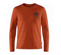 Fjallraven Herren T-Shirt Forever Nature Badge LS M, Autumn Leaf, XS, 87303