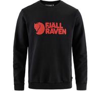 FJALLRAVEN Logo Sweater M - Herren - Schwarz - Größe M- Modell 2026