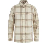 Fjällräven Hemd Övik Lite Flannel Shirt – Herren M – Chalk White-Fossil