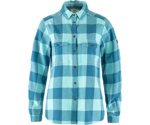 FJALLRAVEN Ovik Heavy Flannel Shirt W - Damen - Blau - Größe XS- Modell 2026