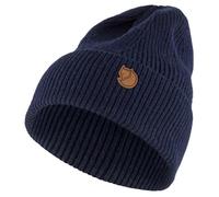 Fjallraven Unisex Directional Rib Beanie Hat, Dark Navy, Einheitsgröße EU