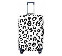 FJAUOQ Gepäckabdeckung mit afrikanischem Leopardenmuster, waschbar, passend für 45,7 - 81,3 cm (18-32 Zoll) Gepäck (nicht im Lieferumfang enthalten), Siehe Abbildung, XL