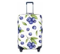 FJAUOQ Gepäckabdeckung mit niedlichen Blaubeerblättern, waschbar, passend für 45,7 - 81,3 cm Gepäck (nicht im Lieferumfang enthalten), Siehe Abbildung, XL