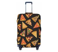 FJAUOQ Niedliche Pizza Printb Gepäckabdeckung, Reisekoffer-Schutzhüllen, waschbar, passend für 45,7 - 81,3 cm Gepäck (nicht im Lieferumfang enthalten), Siehe Abbildung, XL