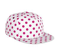 FJAUOQ Rot und Weiß Polka Dot Baseball Caps für Damen Herren Unisex Niedlich Polka Dot Trucker Hut Outdoor Verstellbare Kappe, Polka Dot -D00004, One size