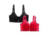 FJKVAVF Angebot des Tages Sale Rückenfreier BH Große Größen Active Wear Women Bra Buegelloser BH Gepolstert Bequemer BH Fuer Kleine Brueste Schlaf BH Damen Große Brüste Danenkleidung Sale Sale